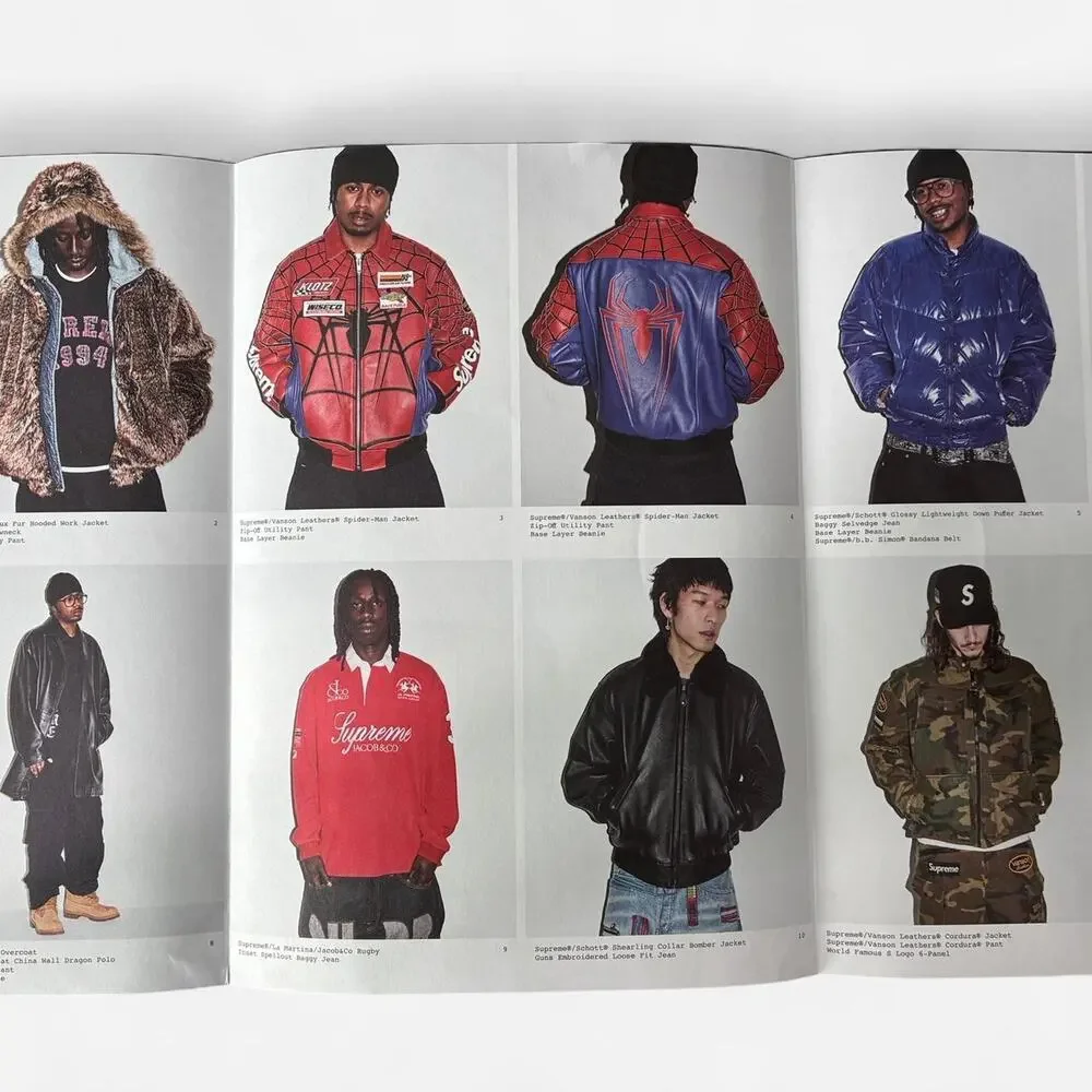Supreme springsummer 2026 catalog poster